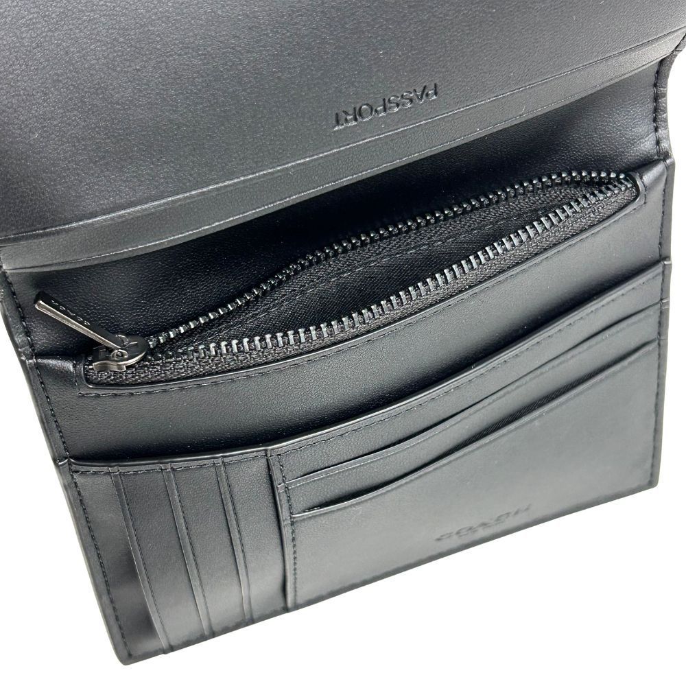 新品 コーチ パスポートケース メンズ COACH カードケース