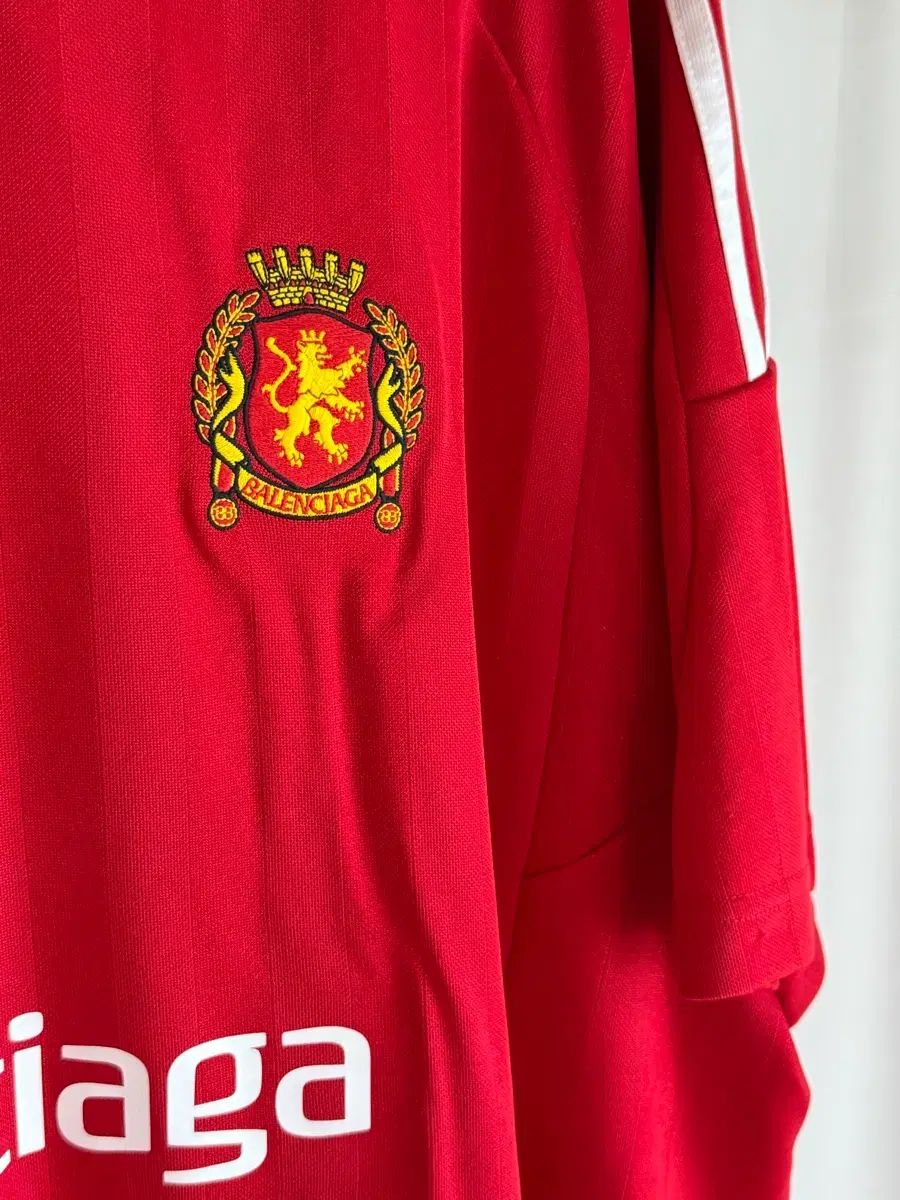 バレンシアガ アディダス フットボール ジャージ Tシャツ
