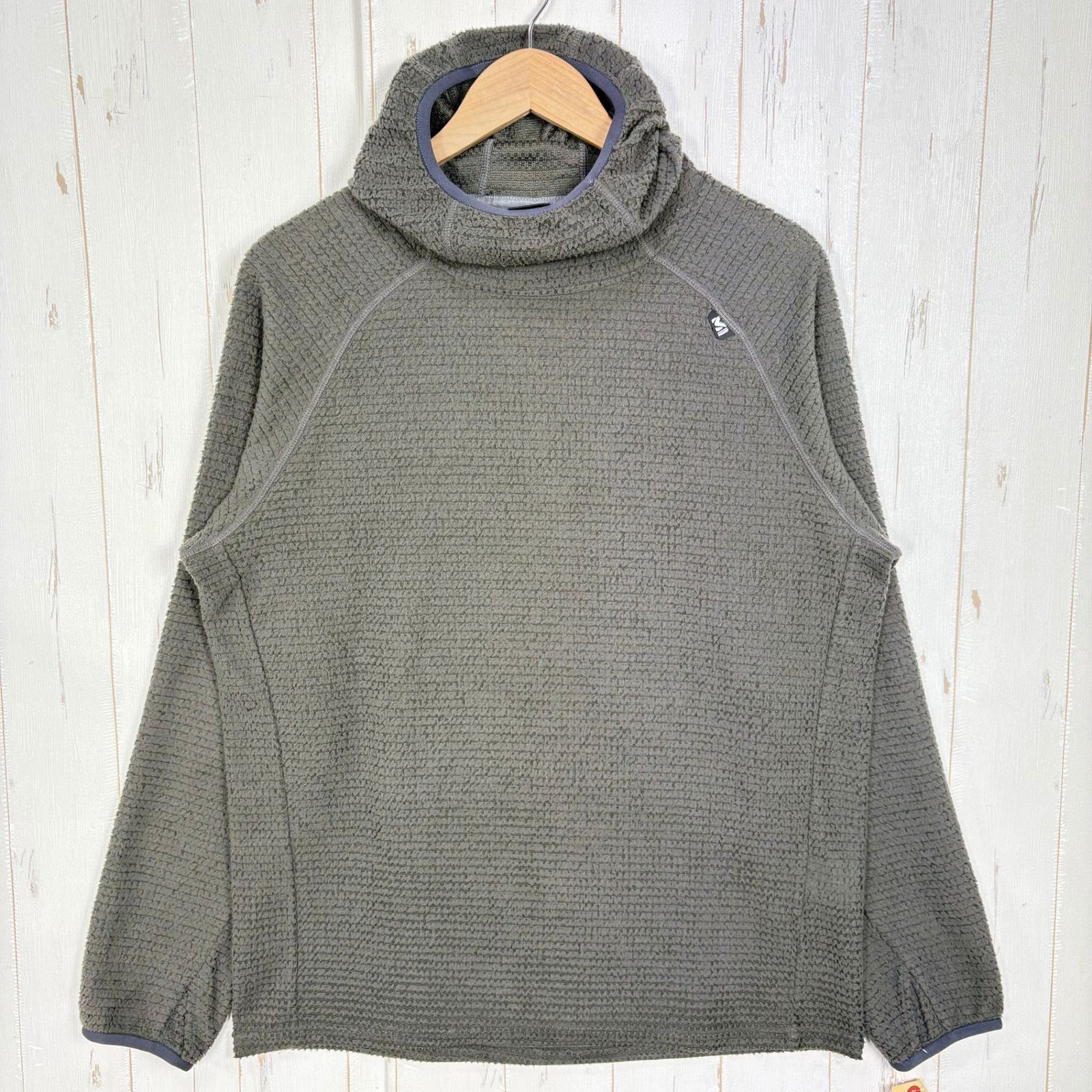 ✉️Unisex L グレー系 Millet ( ミレー ) スルー ウォーム フーディ Through Warm Hoodie ポリエステル ウェア トップス アウター ジャケット フリース z00058918 フリース アウター ジャケ
