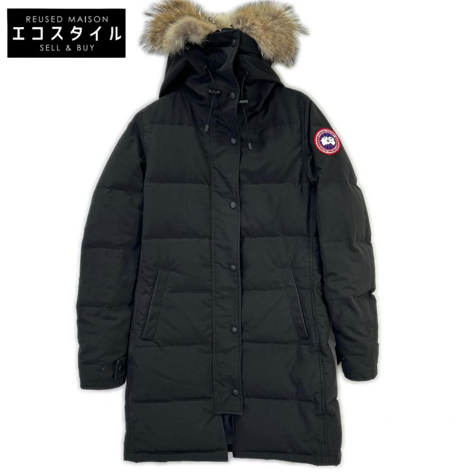 CANADA GOOSE　カナダグース　2302JL ブラック MACKENZIE Parka マッケンジーパーカ ダウンコート　L