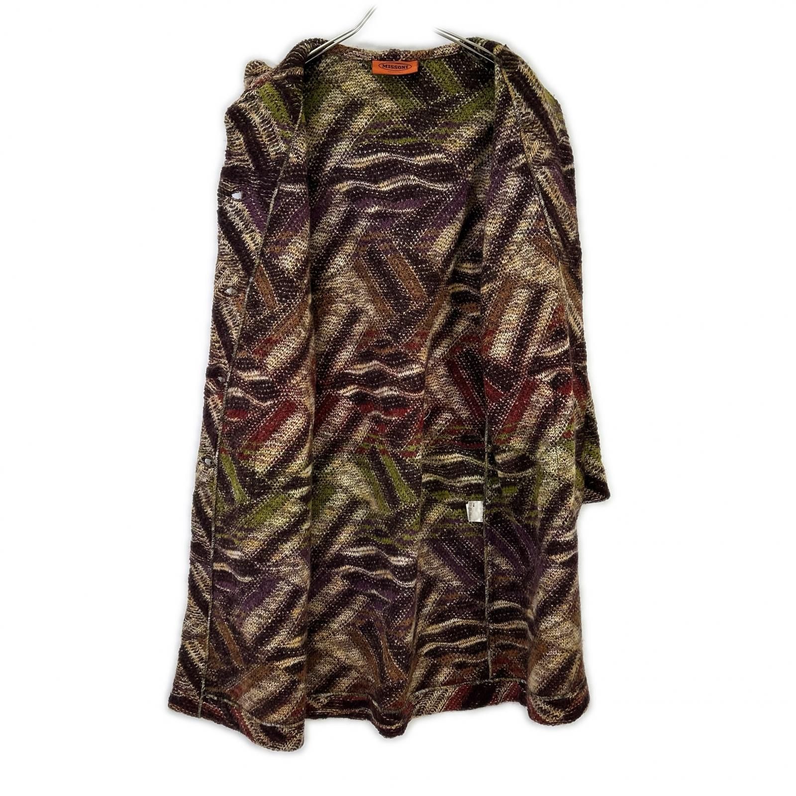 MISSONI ミッソーニ 90s オレンジラベル マルチカラー フーディー 