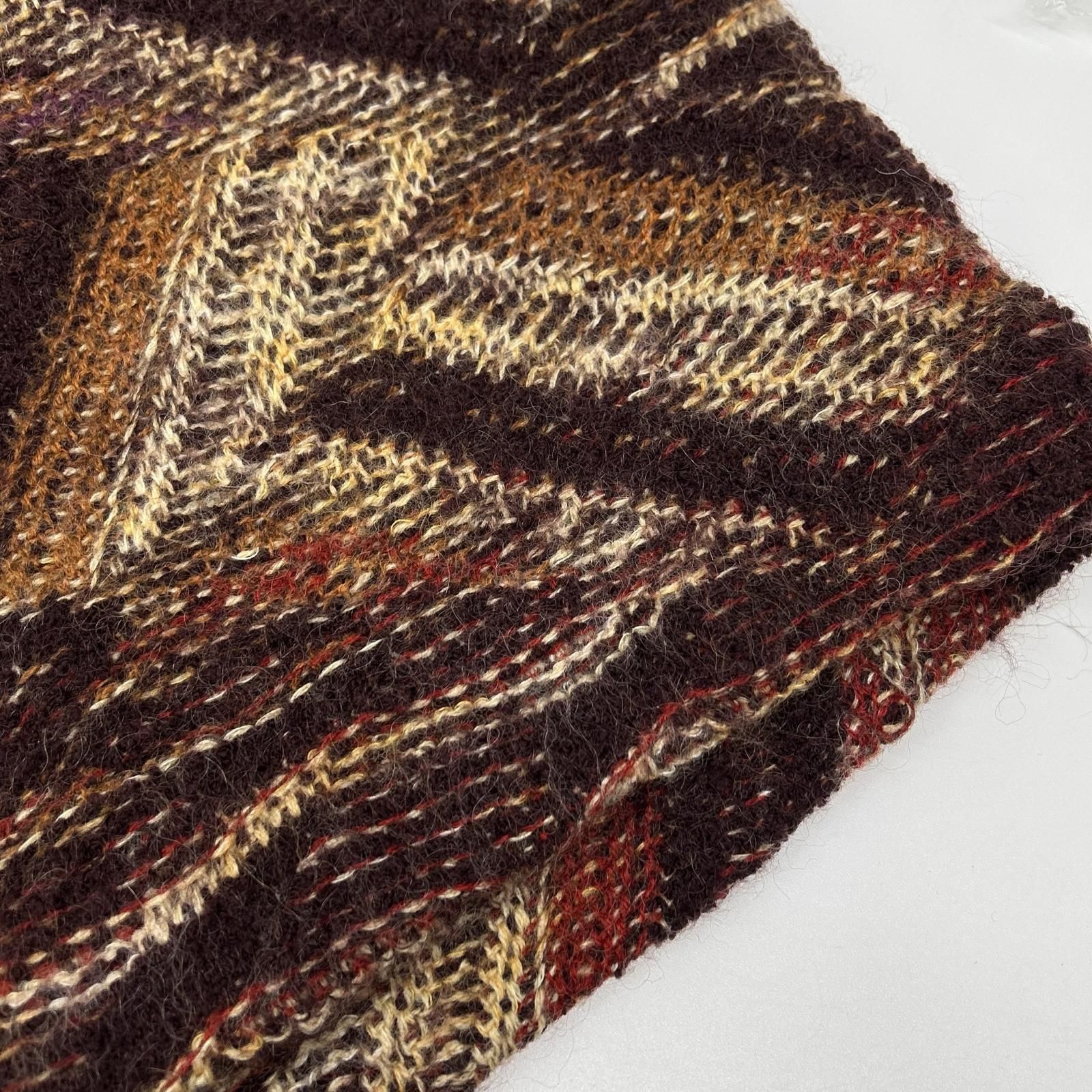 MISSONI ミッソーニ 90s オレンジラベル マルチカラー フーディー
