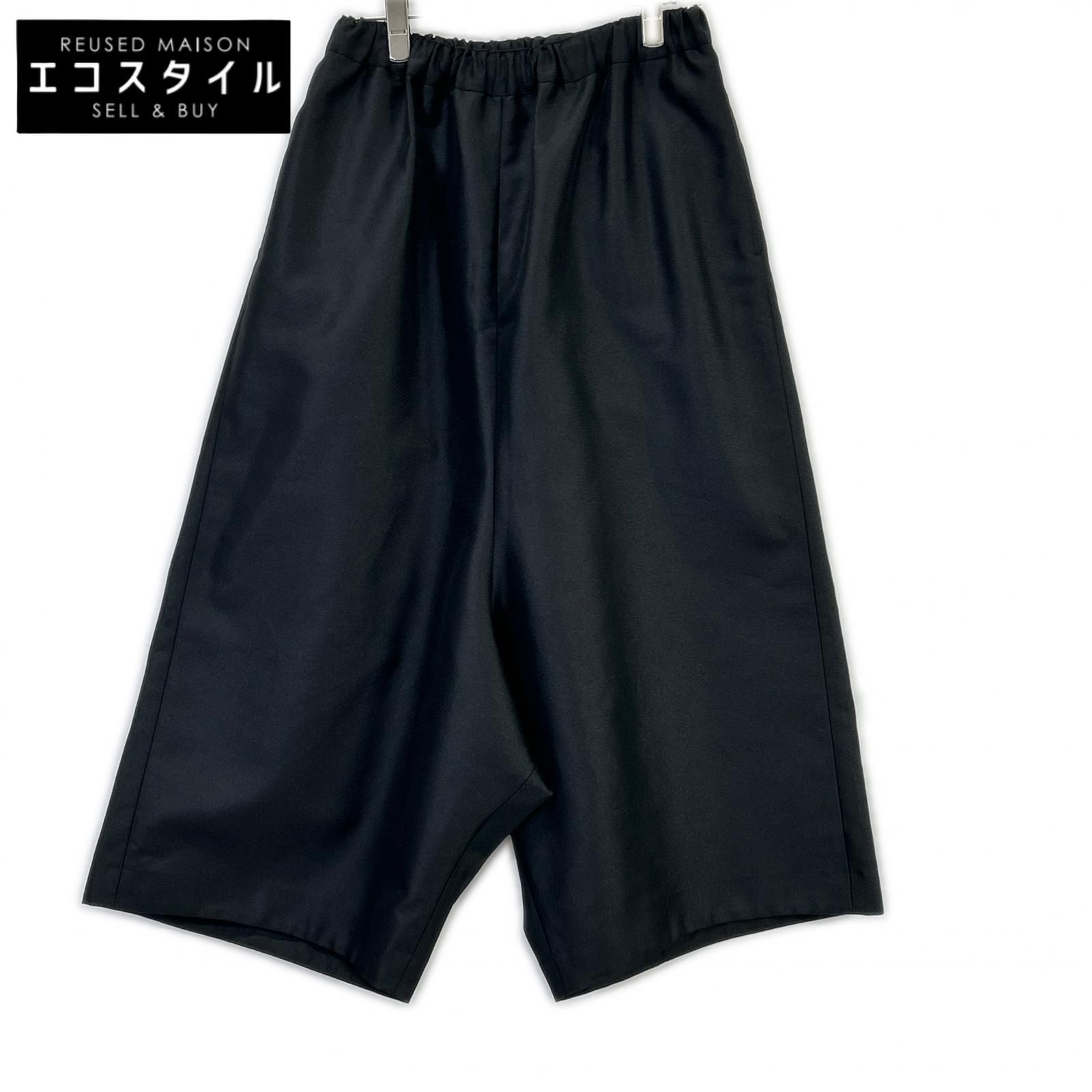 COMMEdesGARCONS　コムデギャルソン　GO-P013 25SS ブラック ツイル サルエルパンツ　S