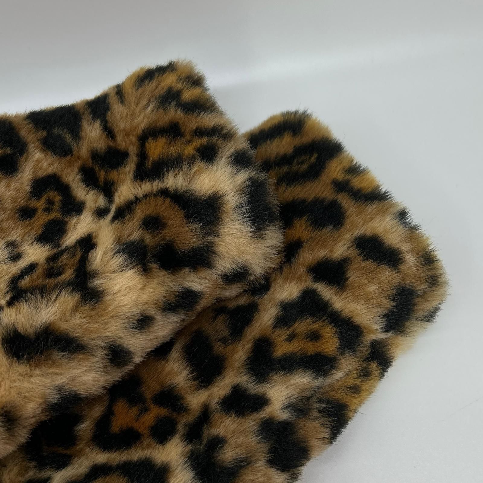 WACKO MARIA ワコマリア ベージュ アニマル LEOPARD FUR ZIP JACKET 