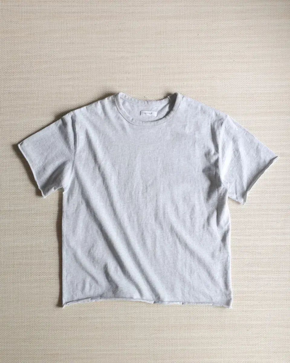 (3)seasalt ループ ヘム Tシャツ グレー