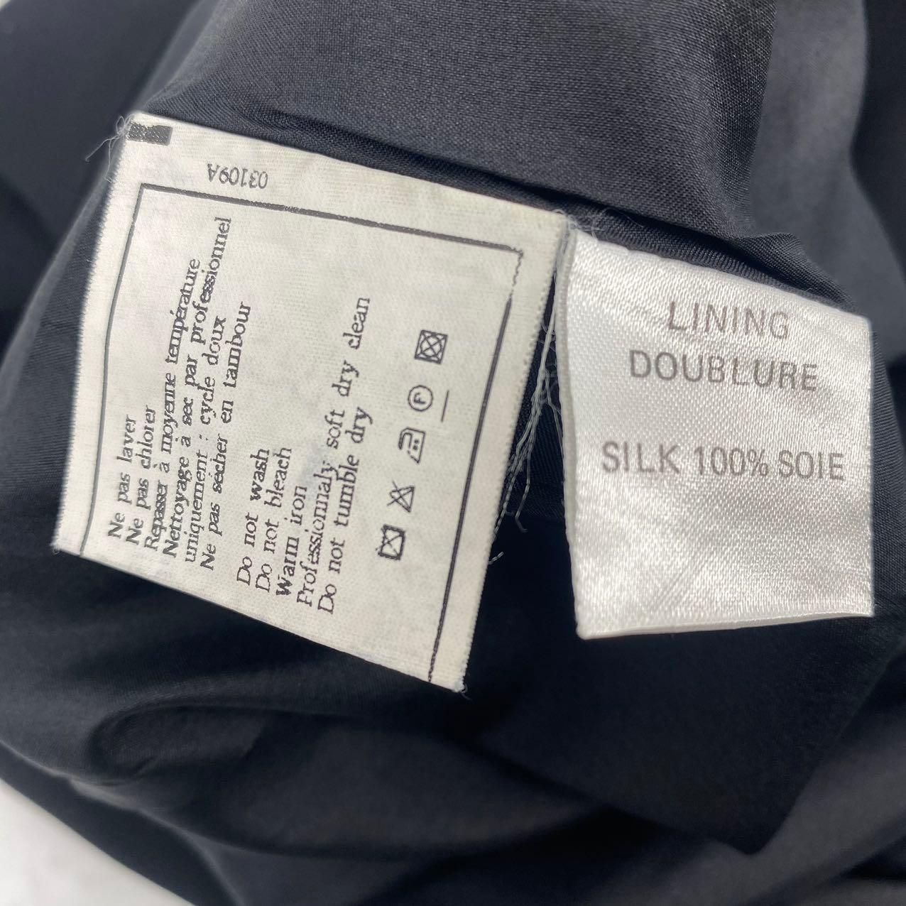 極美品 CHANEL シャネル ココボタン ウール スカート ブラック - メルカリ