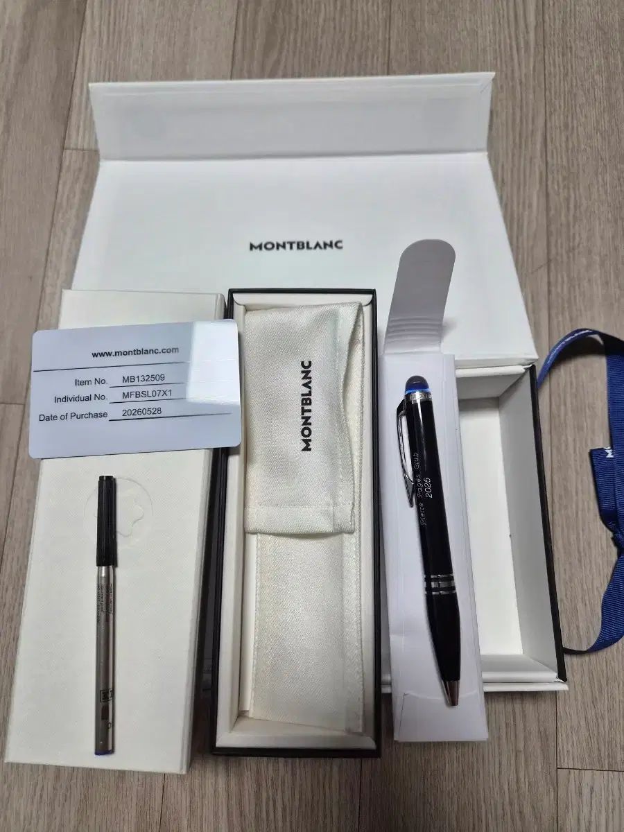 MONT BLANC スターウォーカー 高級レジン ボールペン MB132509 新品 (刻印あり)