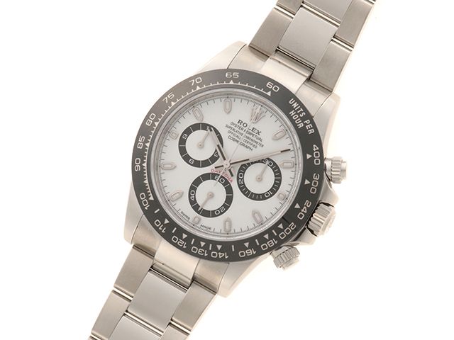 ROLEX ロレックス コスモグラフ デイトナ 116500LN 腕時計 ステンレススチール/セラミック ホワイト文字盤 自動巻き 2021年正規品 メンズ【中古】472