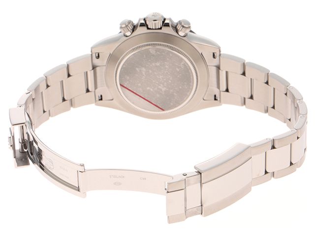ROLEX ロレックス コスモグラフ デイトナ 116500LN 腕時計 ステンレススチール/セラミック ホワイト文字盤 自動巻き 2021年正規品 メンズ【中古】472
