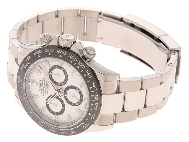 ROLEX ロレックス コスモグラフ デイトナ 116500LN 腕時計 ステンレススチール/セラミック ホワイト文字盤 自動巻き 2021年正規品 メンズ【中古】472
