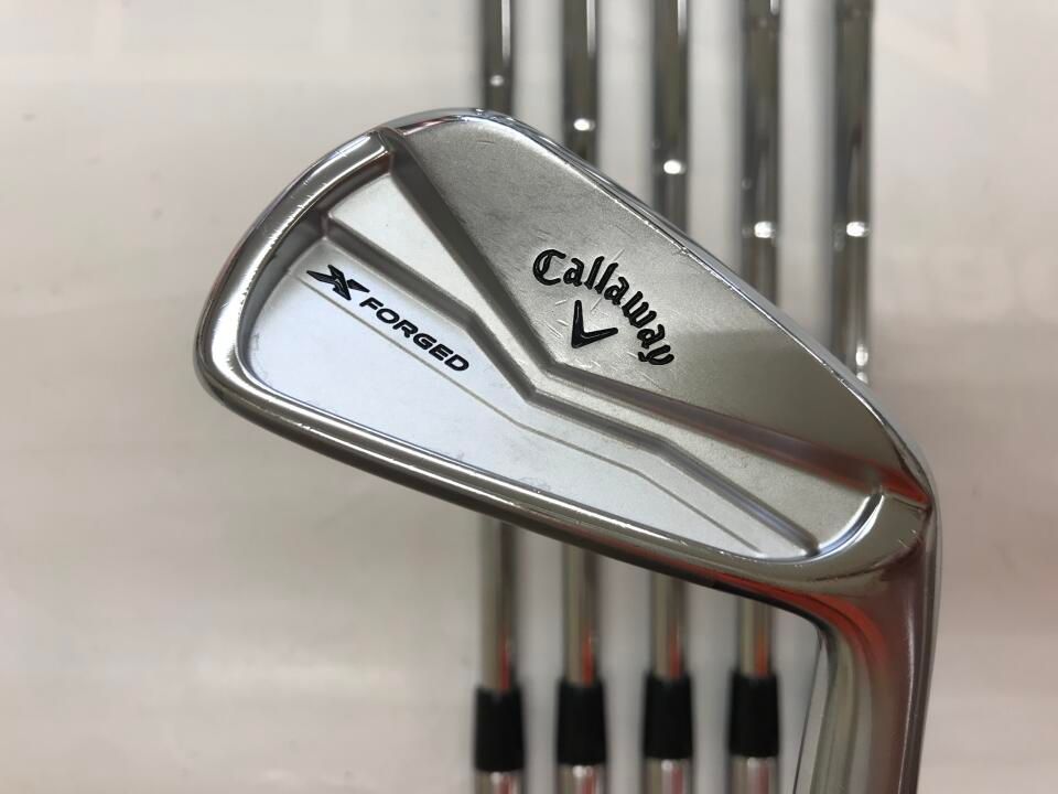 キャロウェイ　X FORGED 2024　ダイナミックゴールド MID 115　S200フレックス　アイアンセット　中古　ゴルフドゥ！柏店【最短即日発送】