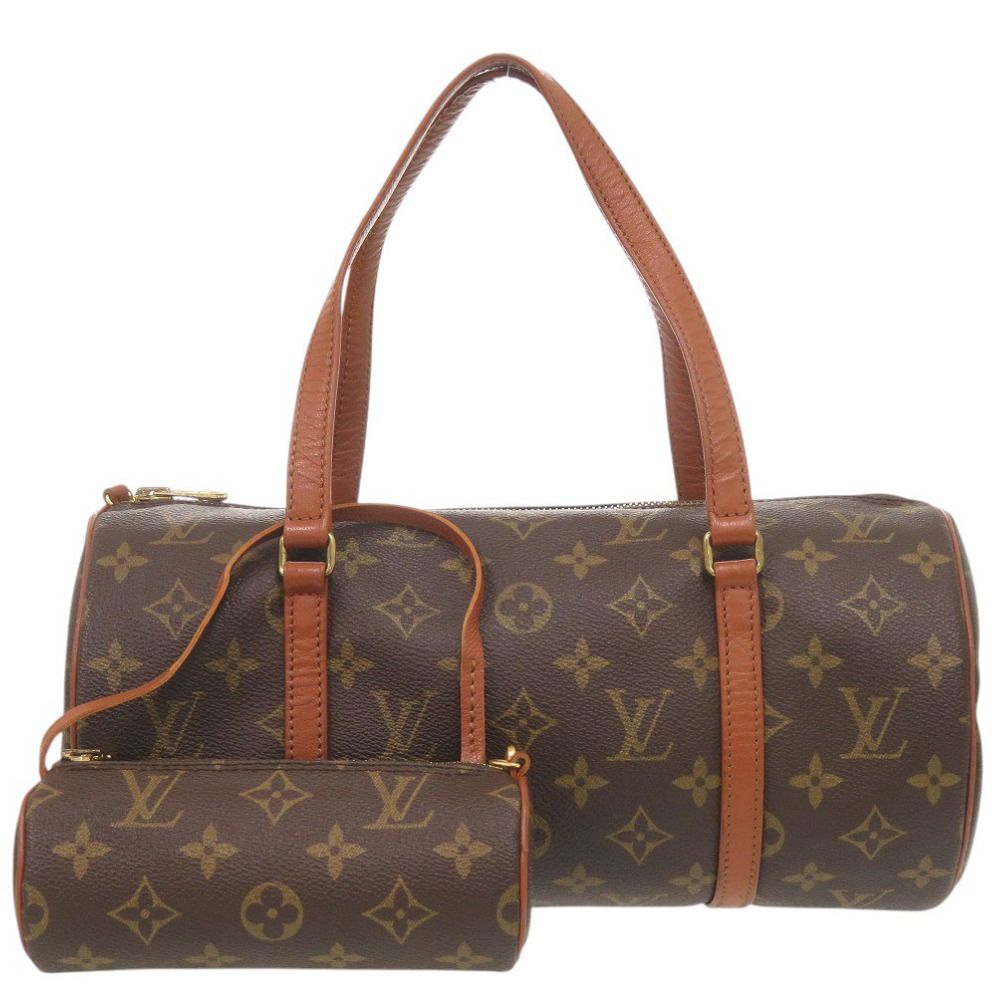 ルイ ヴィトン パピヨン30 ポーチ付 モノグラム M51365 ハンドバッグ LV 0252 LOUIS VUITTON