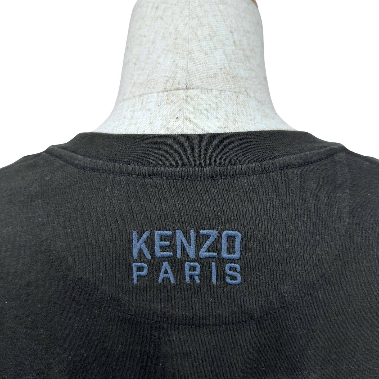 ケンゾー KENZO KENZO Happy Tiger ロゴ 刺繍Tシャツ FF55TS5274SG SS 