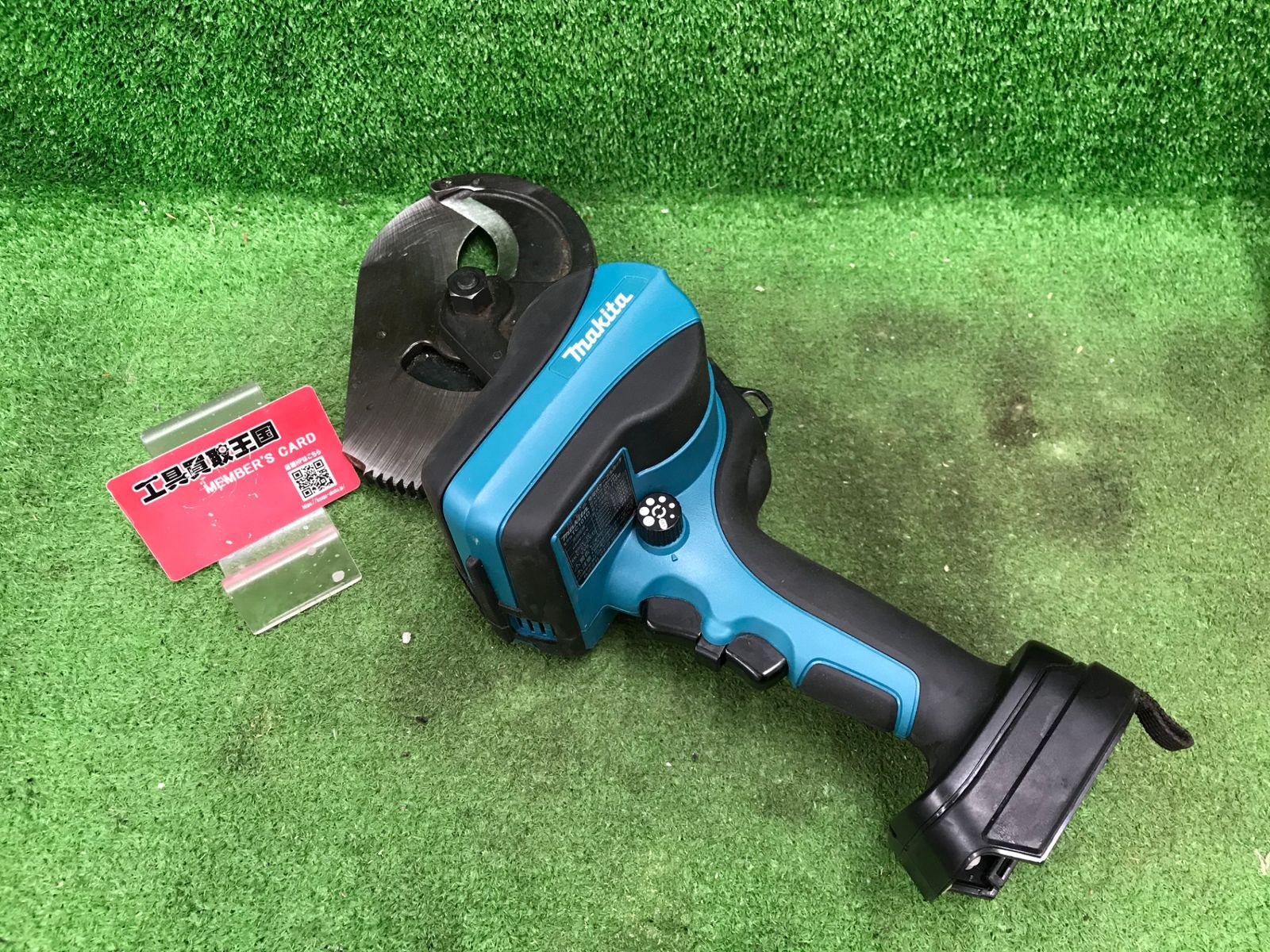 【中古品】【0918】makita 18V 充電式ケーブルカッタ オープンタイプ TC101DZ 本体のみ　ITEBQ9XWSKJ8
