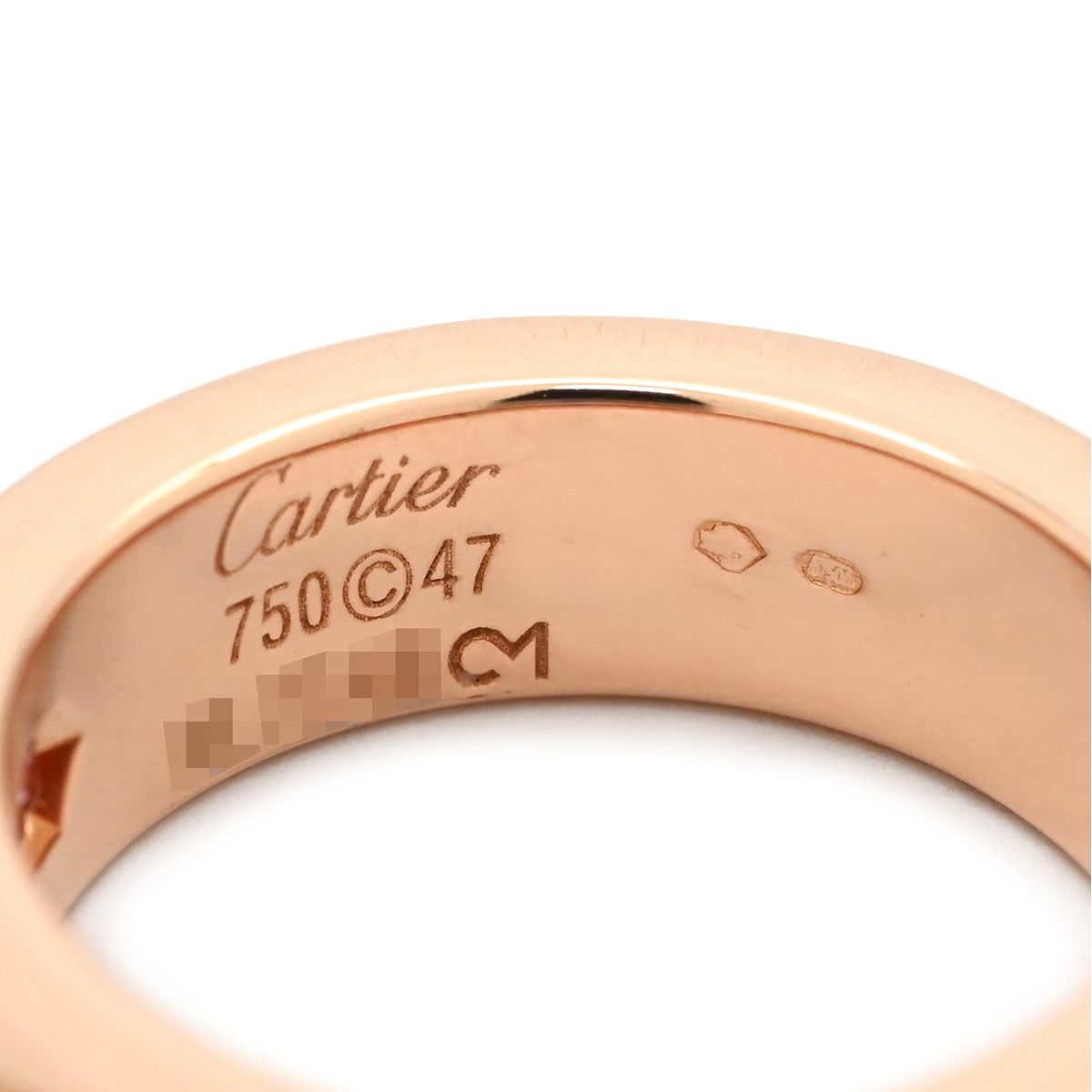 カルティエ Cartier リング 指輪 ラブリング ピンクサファイア ピンク