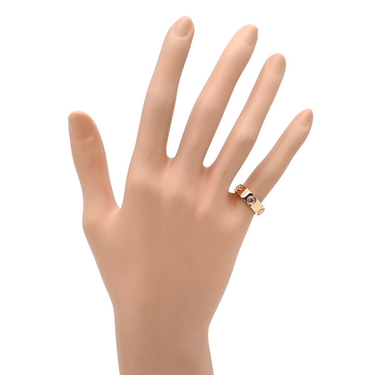 カルティエ Cartier リング 指輪 ラブリング ピンクサファイア ピンク