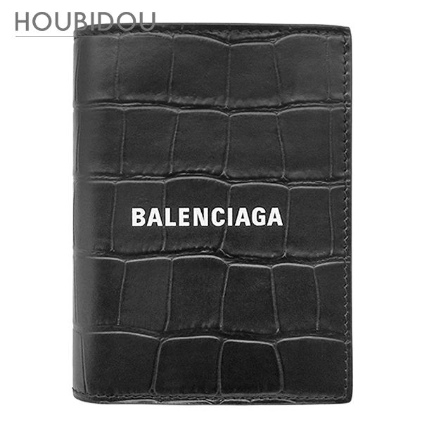 バレンシアガ BALENCIAGA 二つ折り財布 ロゴ コンパクトウォレット