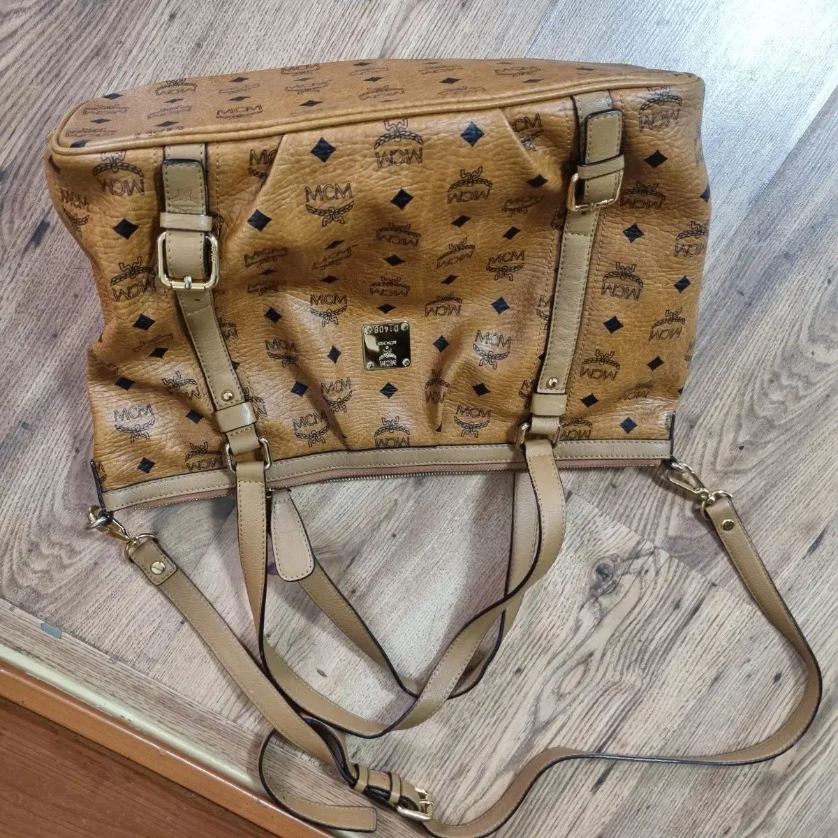 MCM トートバッグ ブラウン