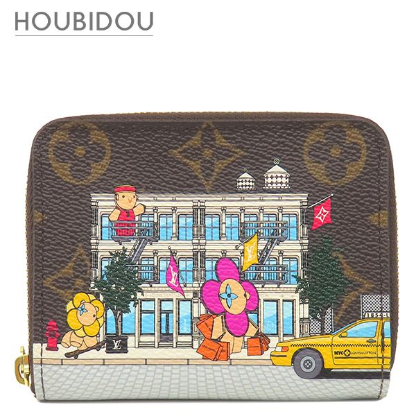 ルイヴィトン LOUIS VUITTON コインケース ジッピー コインパース モノグラムキャンバス モノグラム ゴールド金具 ヴィヴィエンヌ 小銭入れ M81629 RFID 【箱】【中古】