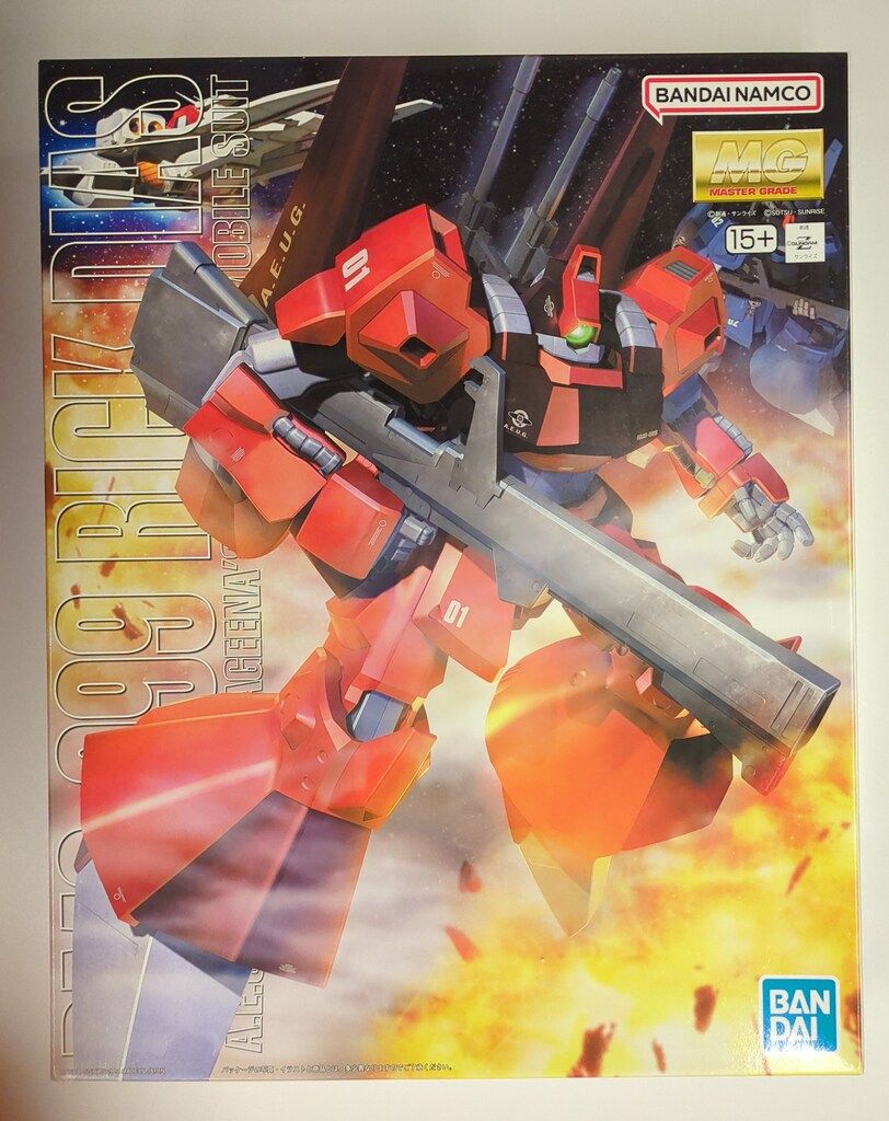 BANDAISPIRITS MG 1/100 バンダイナムコ版 機動戦士Zガンダム リック・ディアス(クワトロ・バジーナカラー)