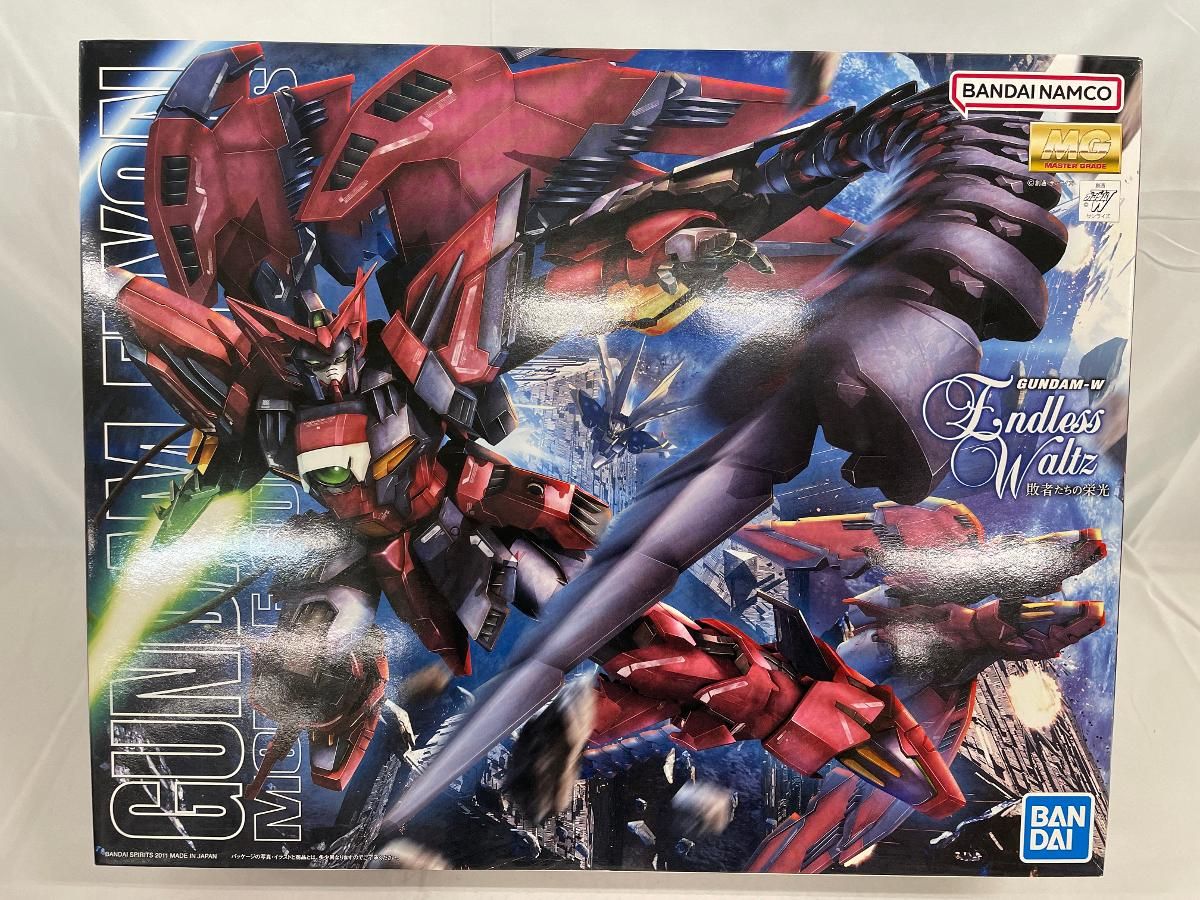 【未開封】MG 新機動戦記ガンダムW Endless Waltz ガンダムエピオン EW 1/100スケール 色分け済みプラモデル