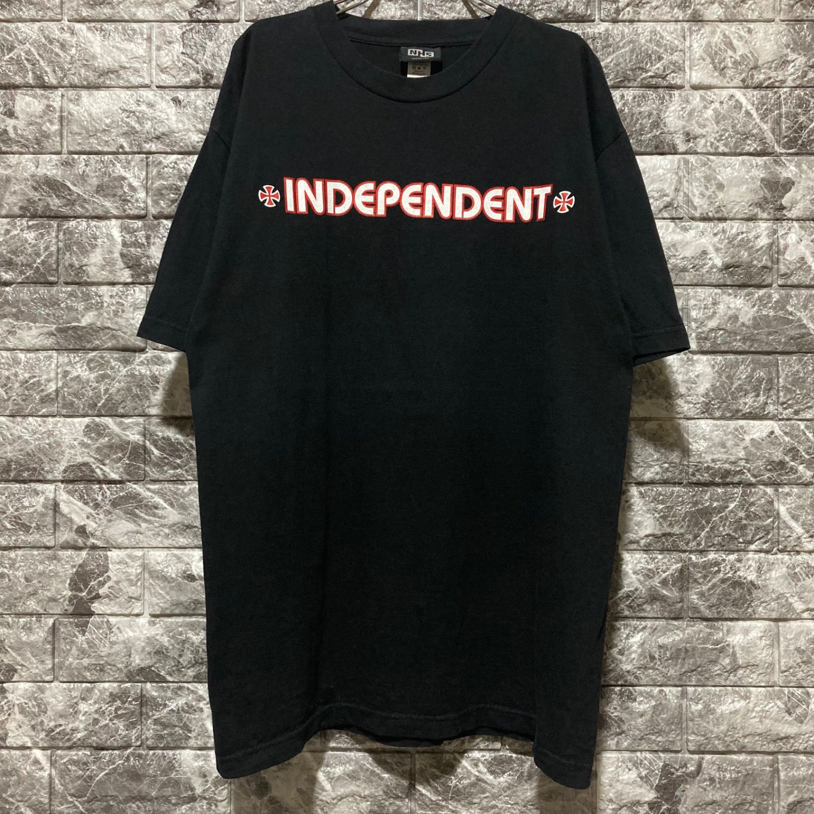 INDEPENDENT Tシャツ USA製 L インディペンデント アイアンクロス