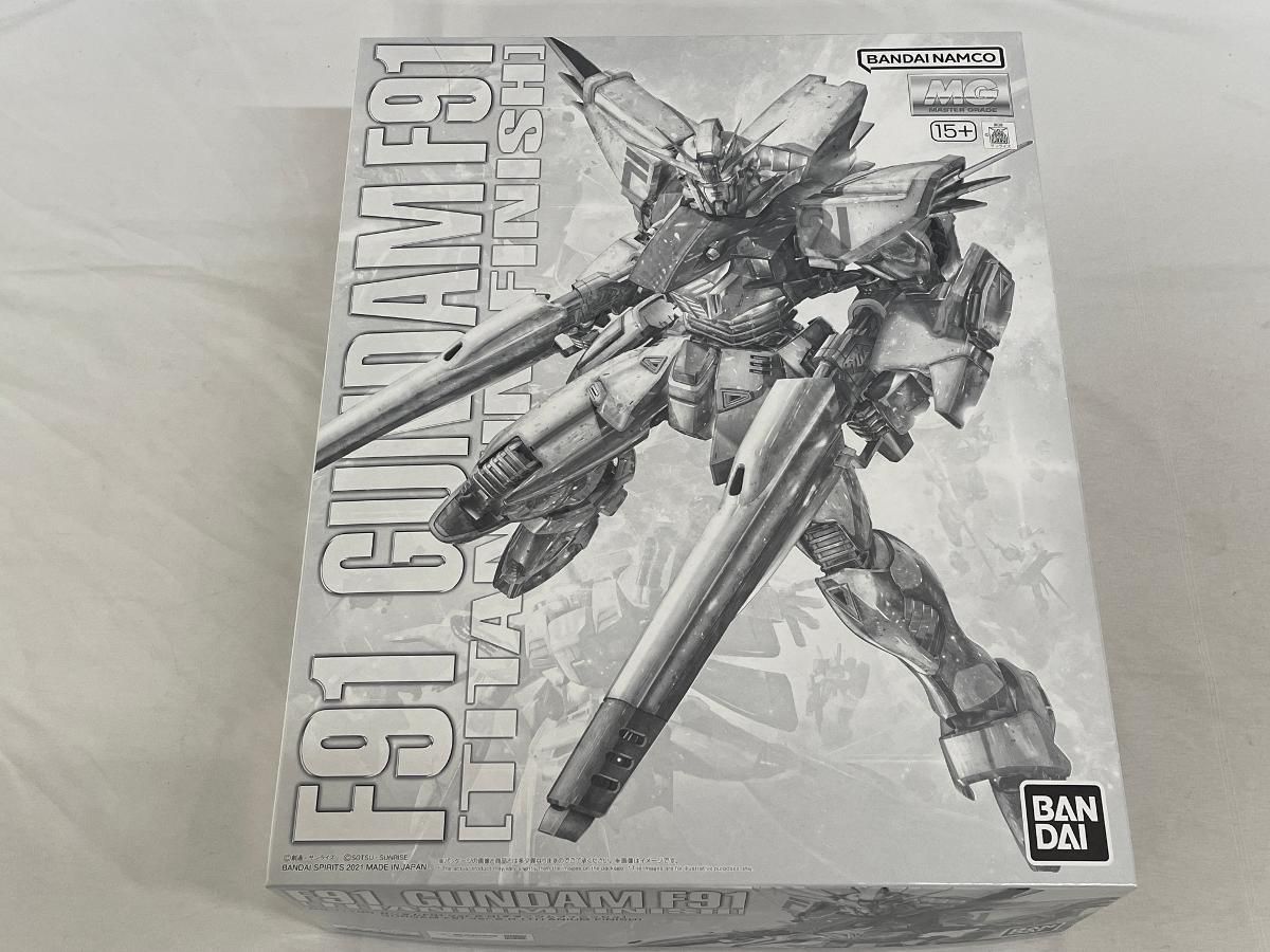 【未開封】MG 1/100 ガンダムＦ91 Ver．2.0 チタニウムフィニッシュ