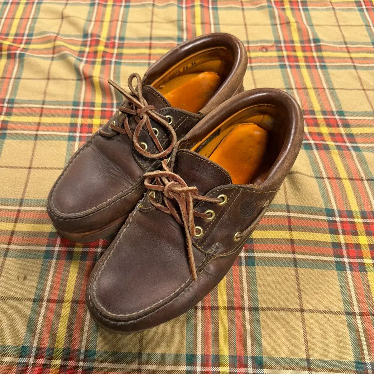 ティンバーランド Classic 3アイ ボートシューズ 7W size