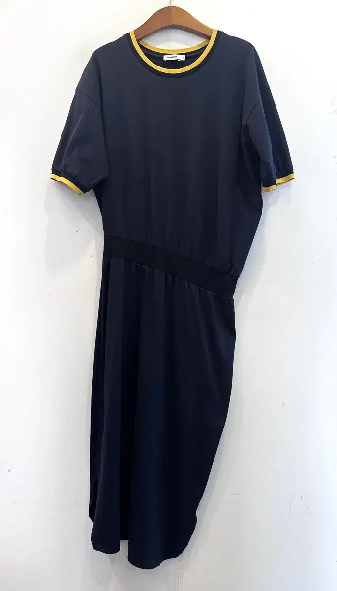 55반) Jil Sander ジルサンダー コットン ロング ONE PIECE 出品