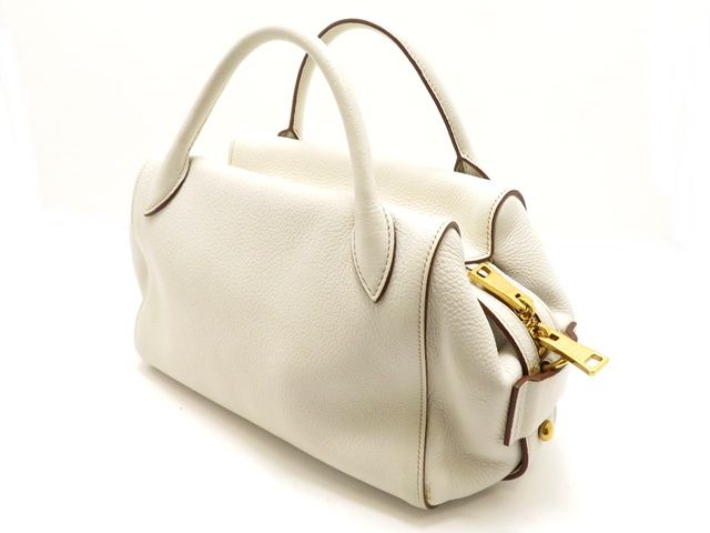 PRADA プラダ バッグ 2WAYバッグ ホワイト レザー ﾊﾞｯｸﾞ 1BB032 