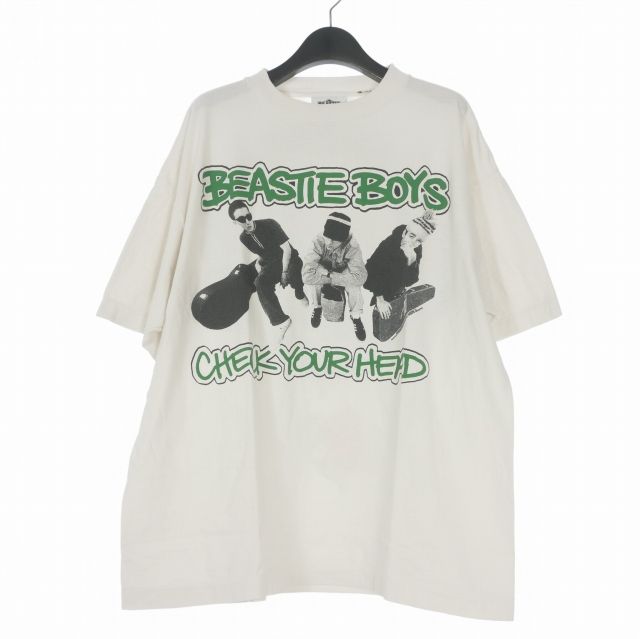 セントマイケル SAINTMICHAEL 26SS BTB_SS T-SHIRT BEASTIEBOYS Tシャツ カットソー 半袖 M ホワイト 白 SM-MK8-0000-C23