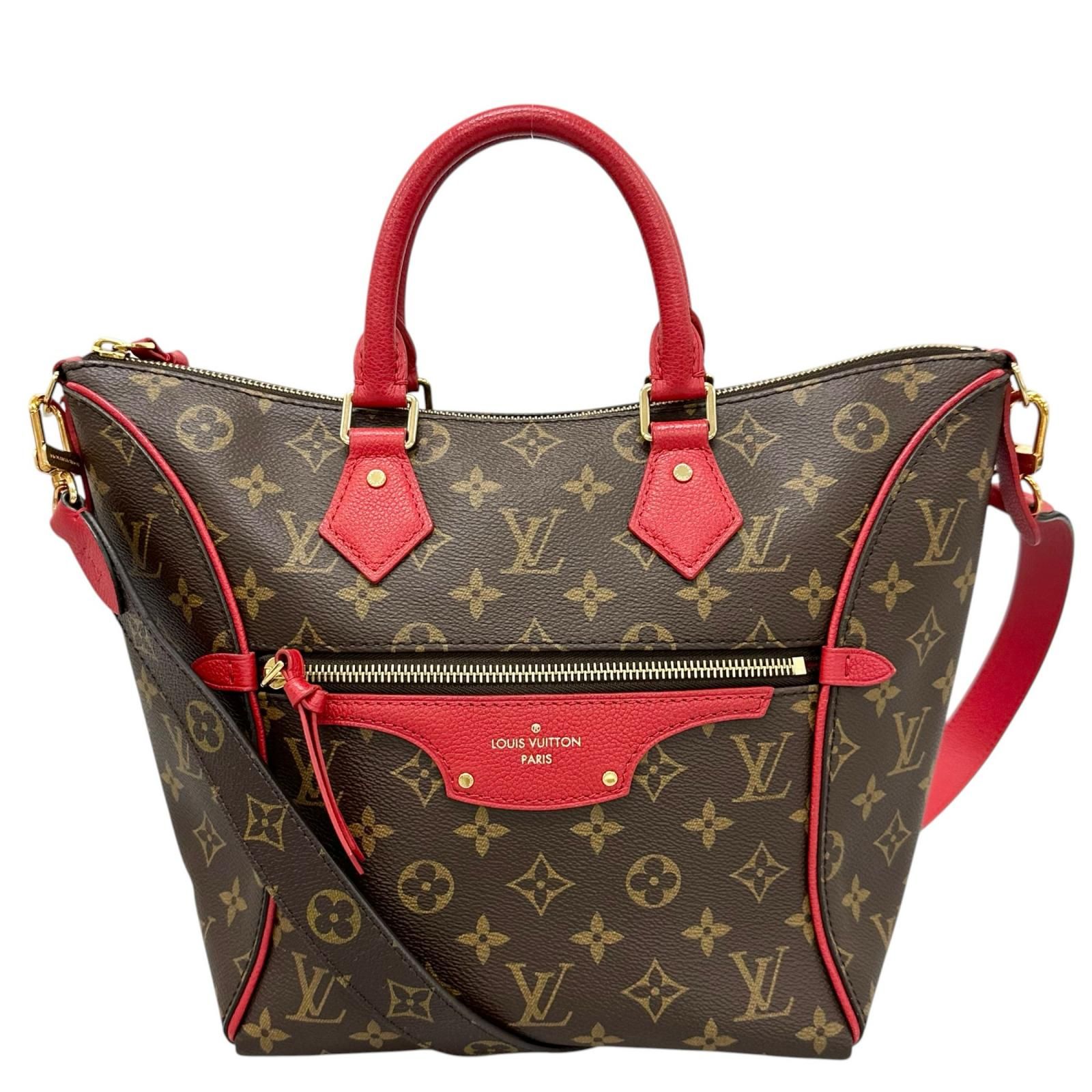 美品 LOUIS VUITTON ルイ・ヴィトン モノグラム トゥルネルPM M44027 ハンドバッグ モノグラムキャンバス ブラウン レディース【中古】【送料無料】