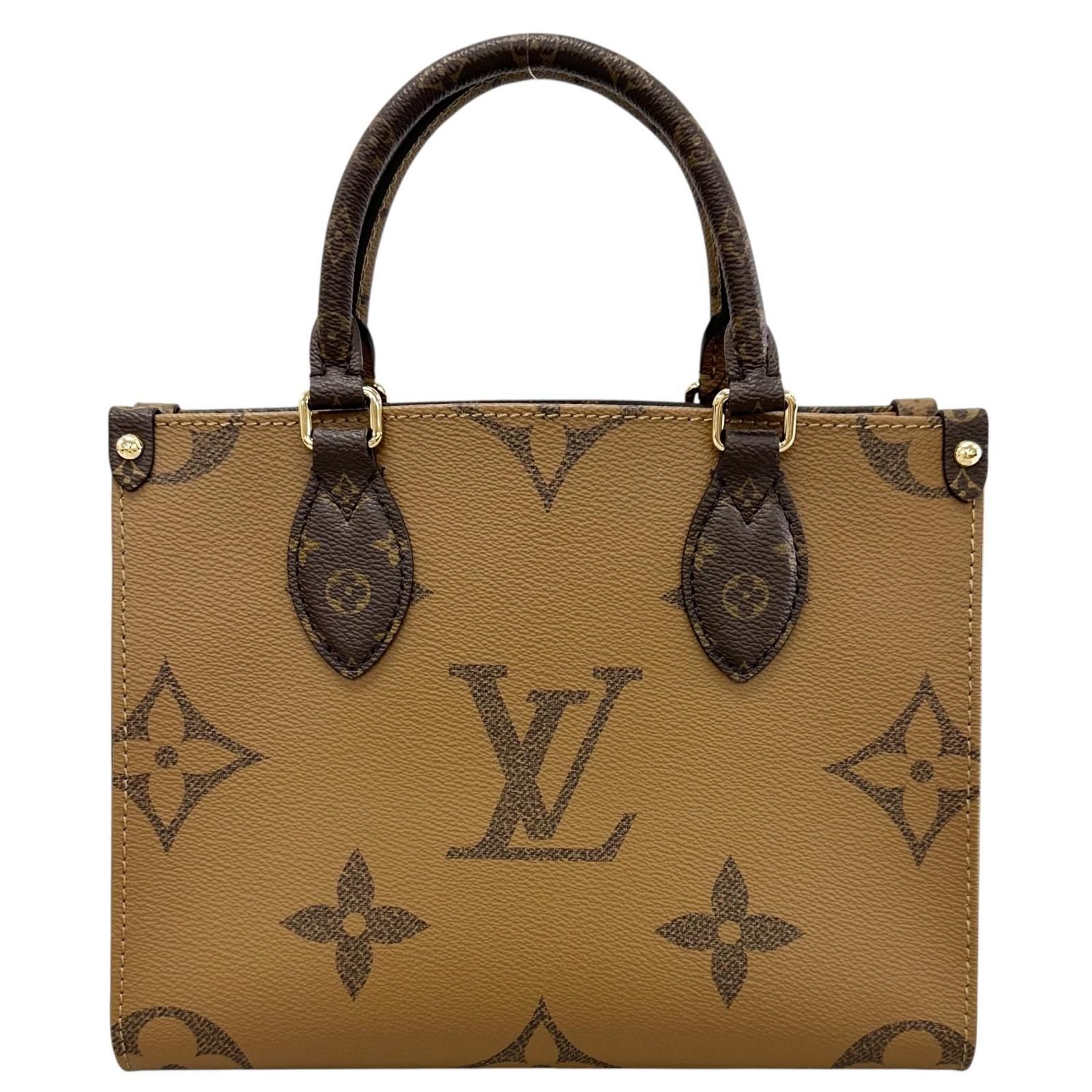 美品 LOUIS VUITTON ルイ・ヴィトン オンザゴーPM M46373 ハンドバッグ