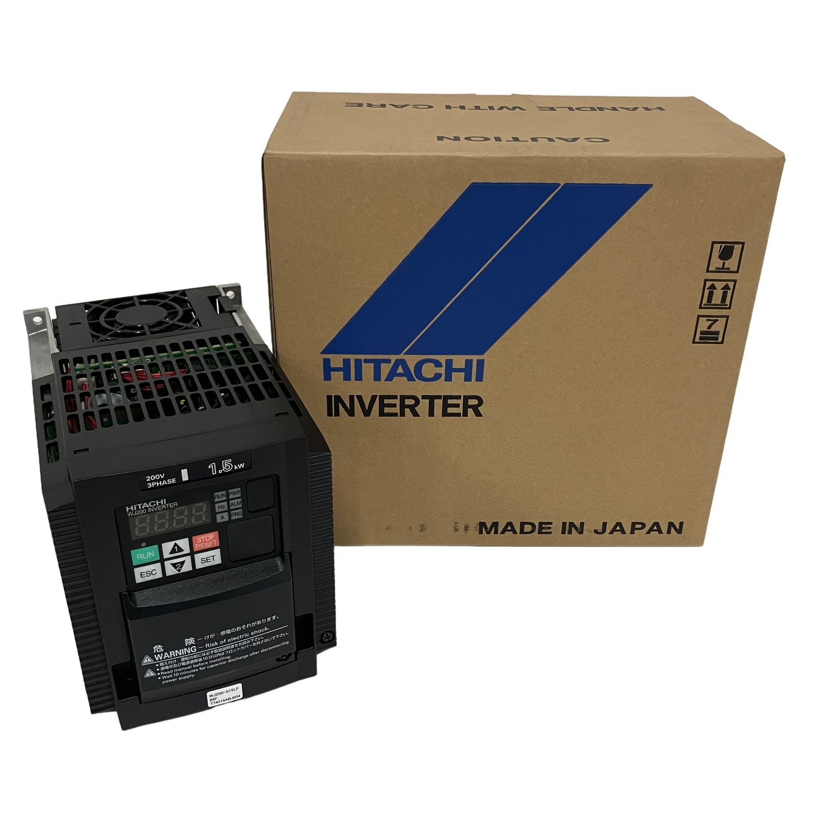 HITACHI 日立 WJ200-015LF ver 3.2 T74219A インバーター 制御部品 未使用 開封済 B11345595