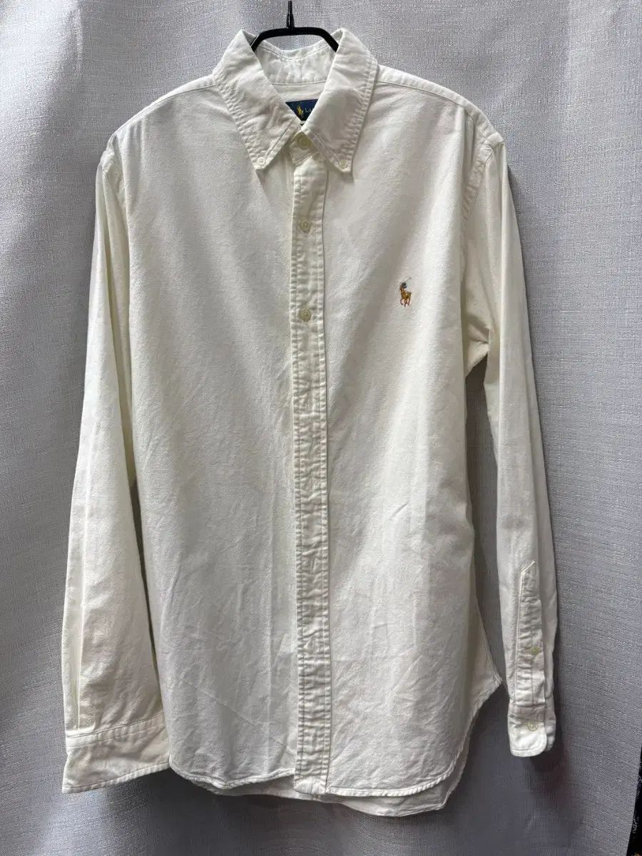 POLO RALPH LAUREN マルチポニー オックスフォード ストレッチ シャツ M (M)