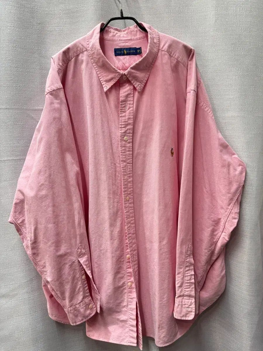 レアサイズ POLO RALPH LAUREN マルチポニー オックスフォード オーバーサイズ シャツ 4XL 5XL