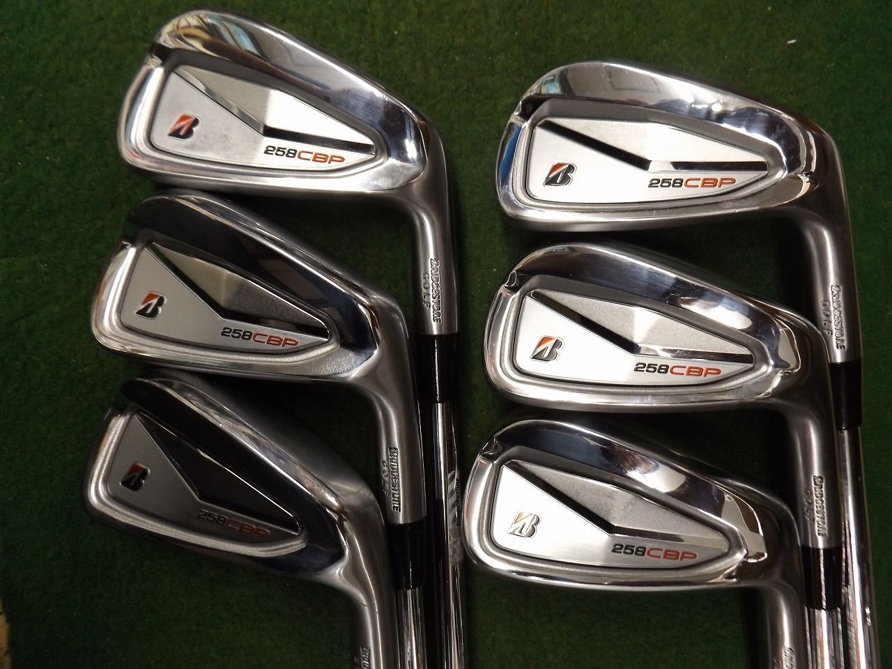 4150 BRIDGESTONE 258CBP #5-PW NS MODUS3 TOUR 105 DUAL FLOW S ブリヂストン アイアンセット .027822
