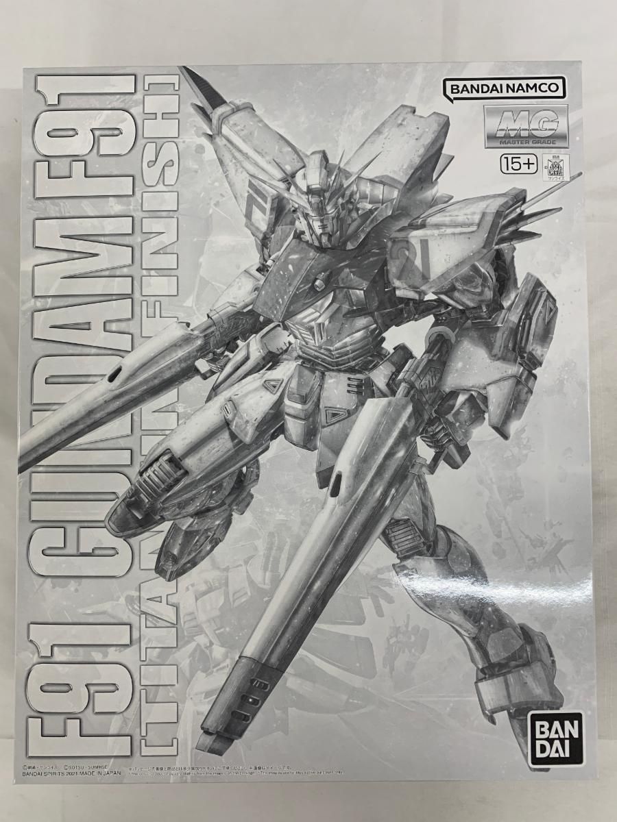 【未開封】MG 1/100 ガンダムＦ91 Ver．2.0 チタニウムフィニッシュ