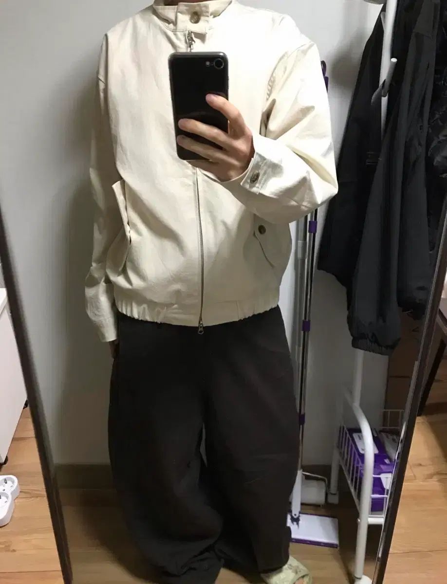 アイボリー ジャケット