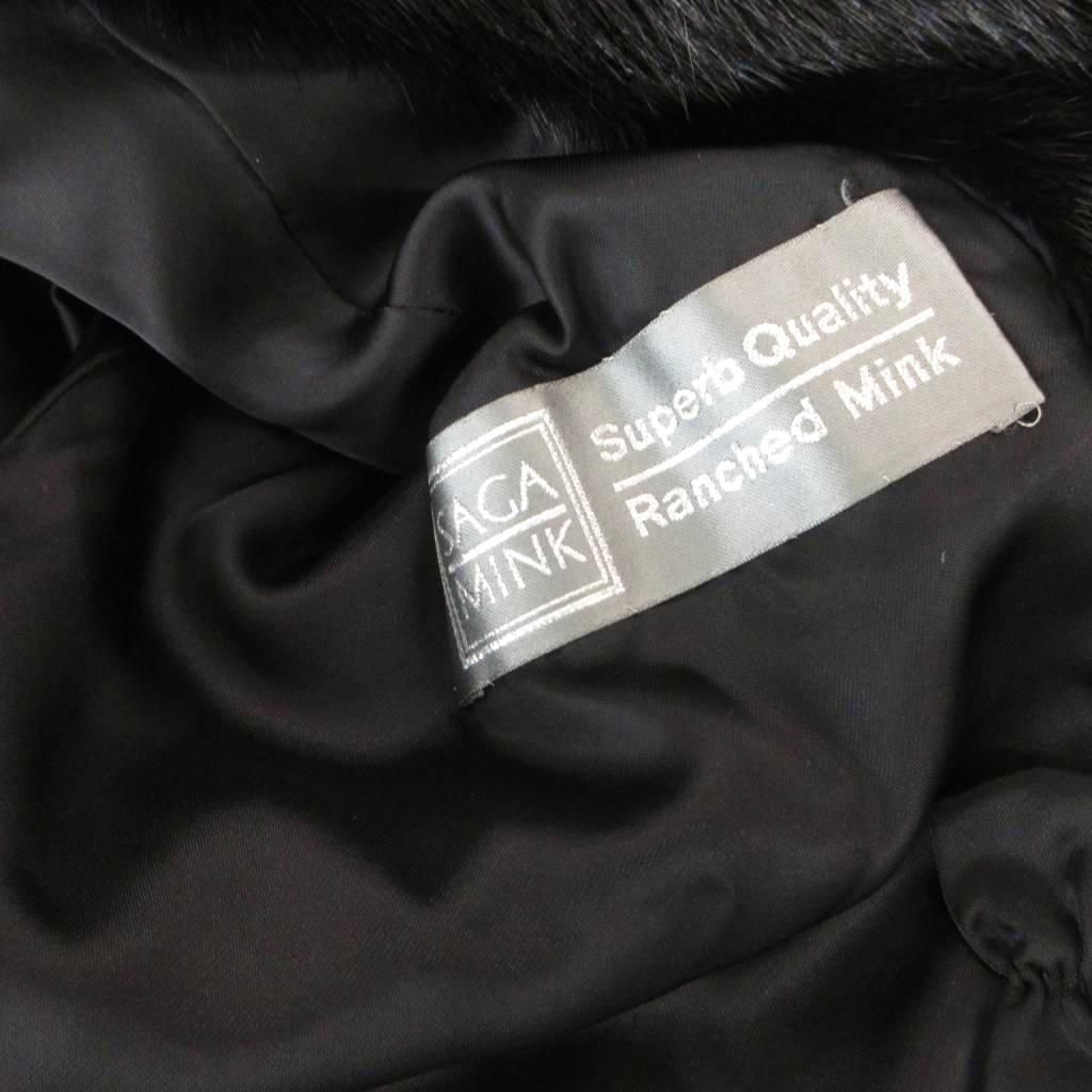 サガミンク SAGA MINK ミンクファーコート ジャケット 毛皮 ショート F