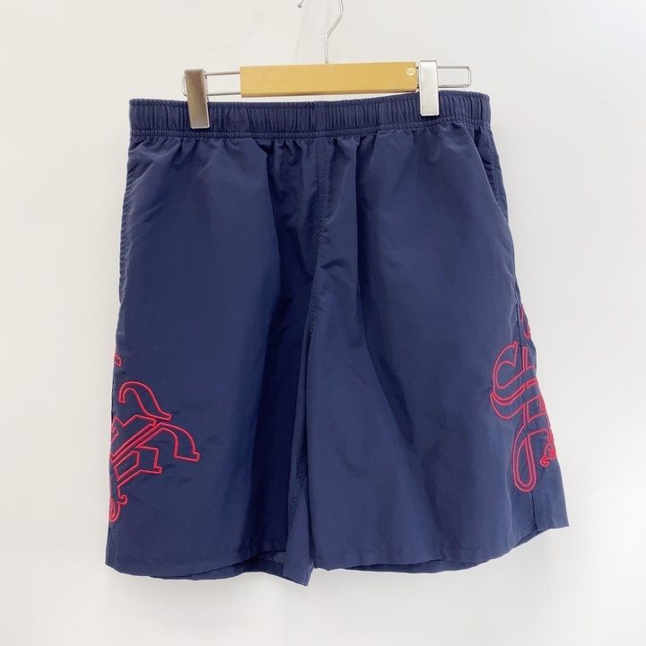 Supreme シュプリーム Old English Nylon Short ナイロン ショーツ M ネイビー メンズ