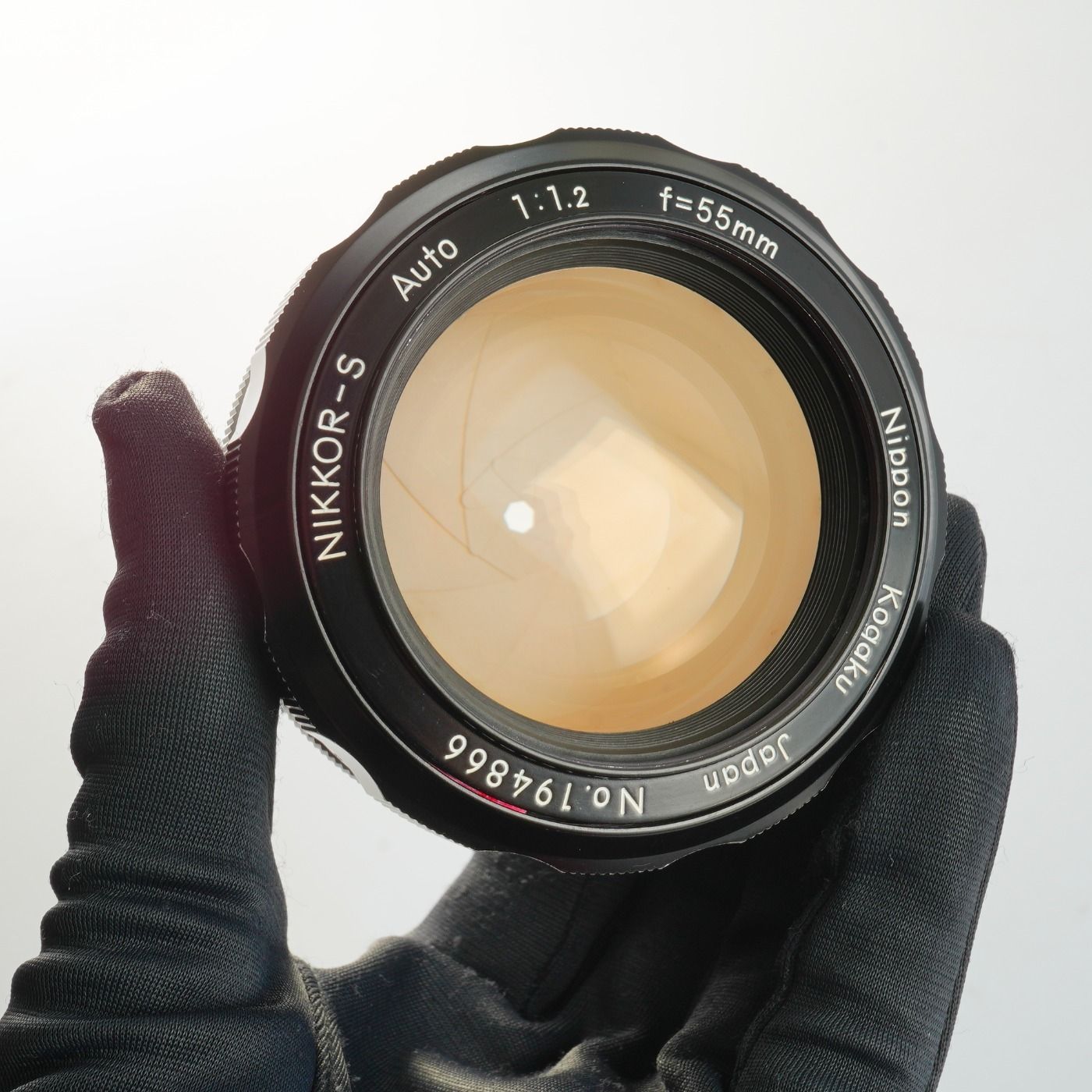 Nikon NIKKOR-S Auto 55mm F1.2 レンズ