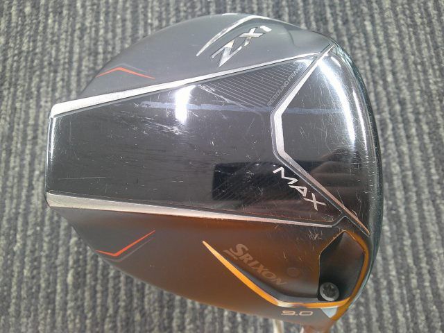 ライジングストーム　バリT　中古 中古 ドライバー ダンロップ スリクソンZXi MAX/ATTAS RX SUNRISE RED
