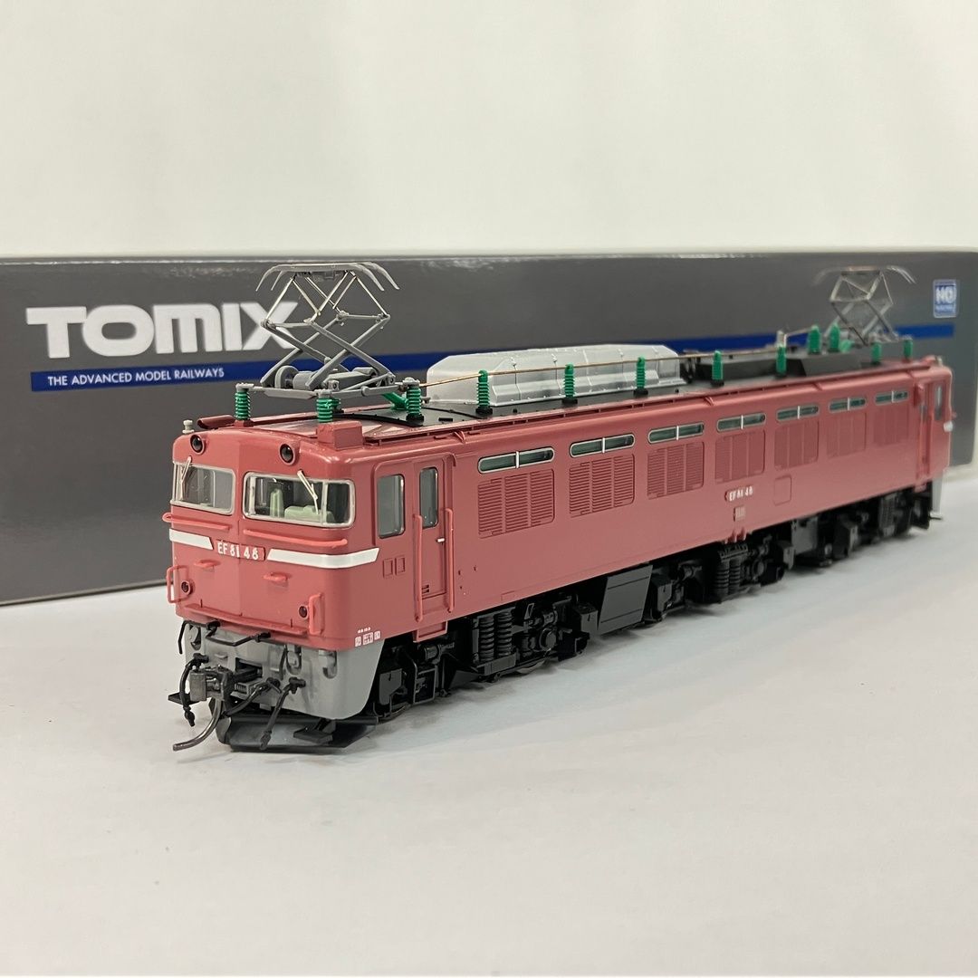 TOMIX HO-129 国鉄 EF81形 電気機関車 ローズ HOゲージ 鉄道模型 中古 N11357872