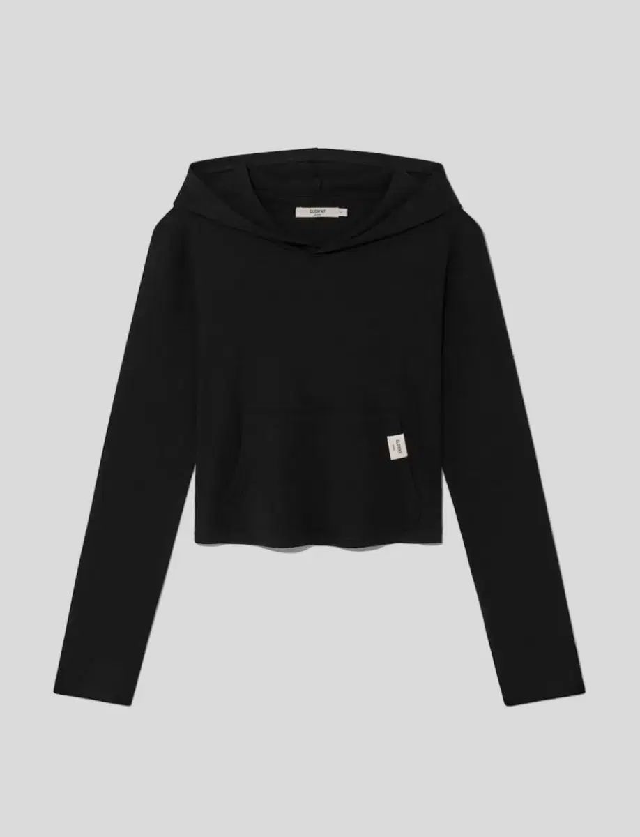 グロウニー フード+ショートパンツ コンフォート セット ブラック glowny