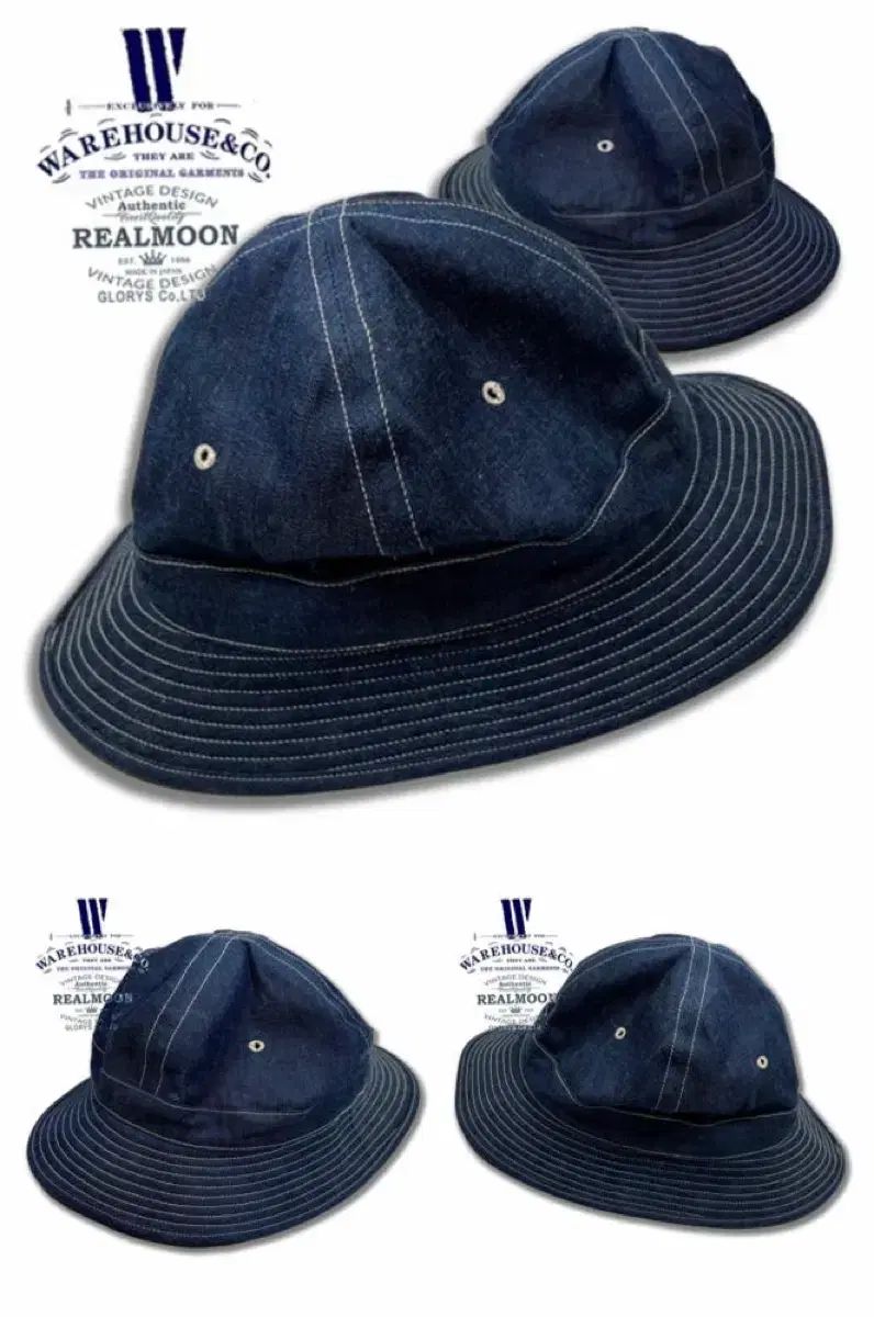 WAREHOUSE ウエアハウス デニム アミ バケットハット wha 5200 (新品)