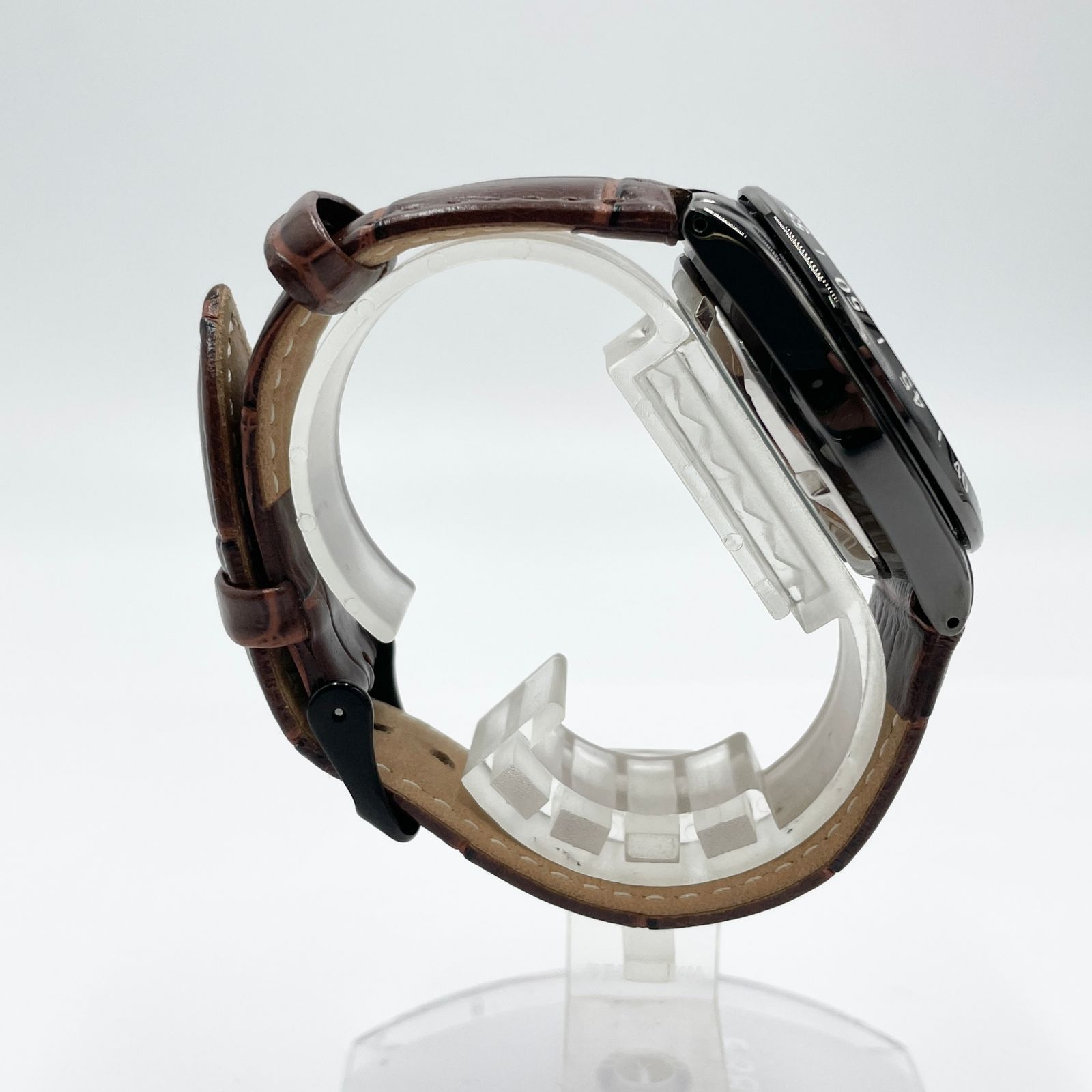 美品 セイコー SEIKO 5 21石 7S26-02T0 自動巻き 腕時計 ブラック文字 