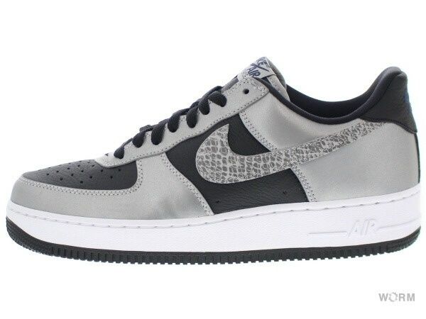 【US7.5】 NIKE AIR FORCE 1 B Silver Snake DJ6033-001 【新古品】