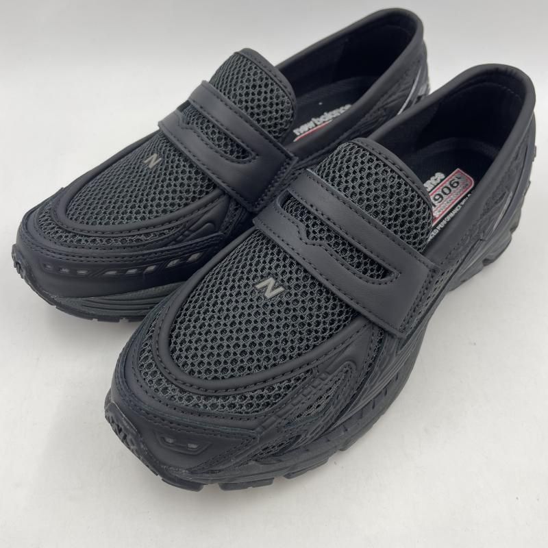 【中古】New Balance U1906LAI Lifestyle 1906 Loafer ブラック 26.5cm ニューバランス[24]