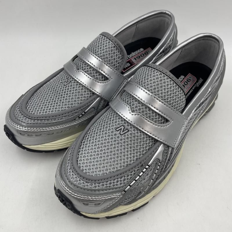 【中古】New Balance U1906LAE Lifestyle 1906 Loafer シルバー 26.5cm ニューバランス[24]